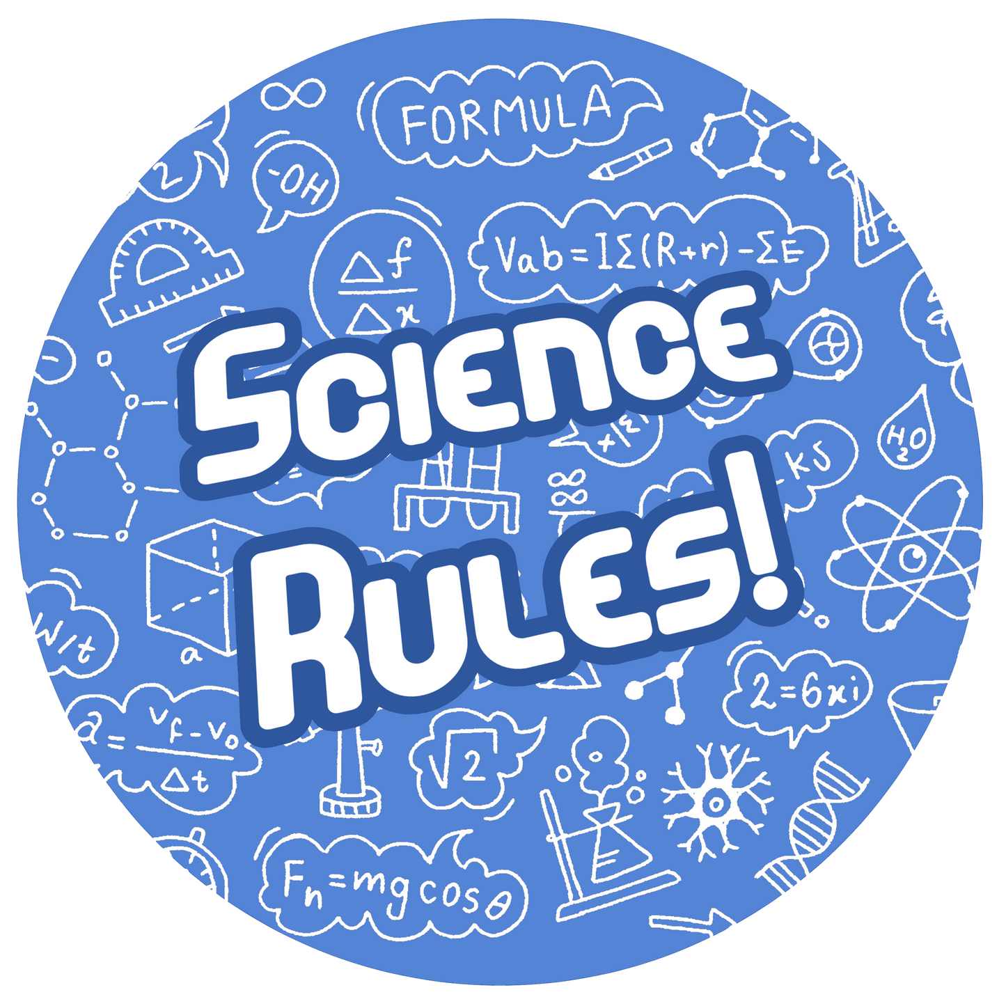 Science Rules! | Button
