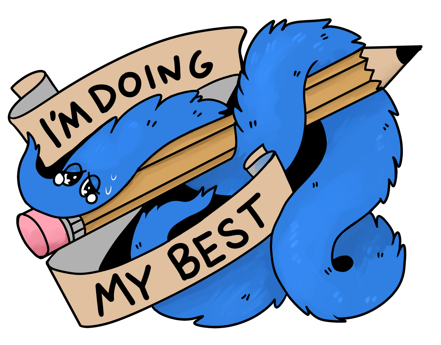 I'm Doing my Best | Vinyl Sticker