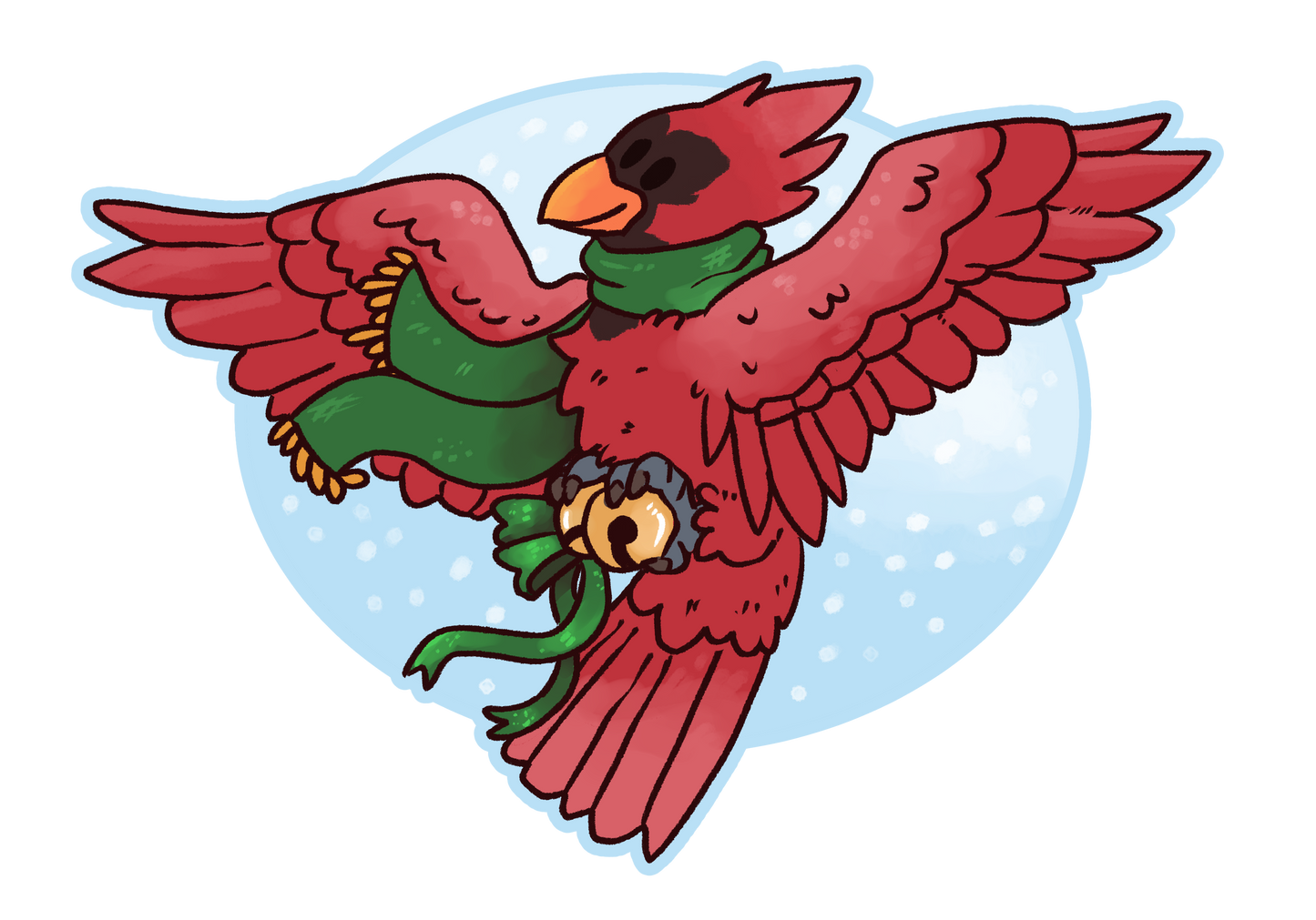 Cardinal | Vinyl Sticker