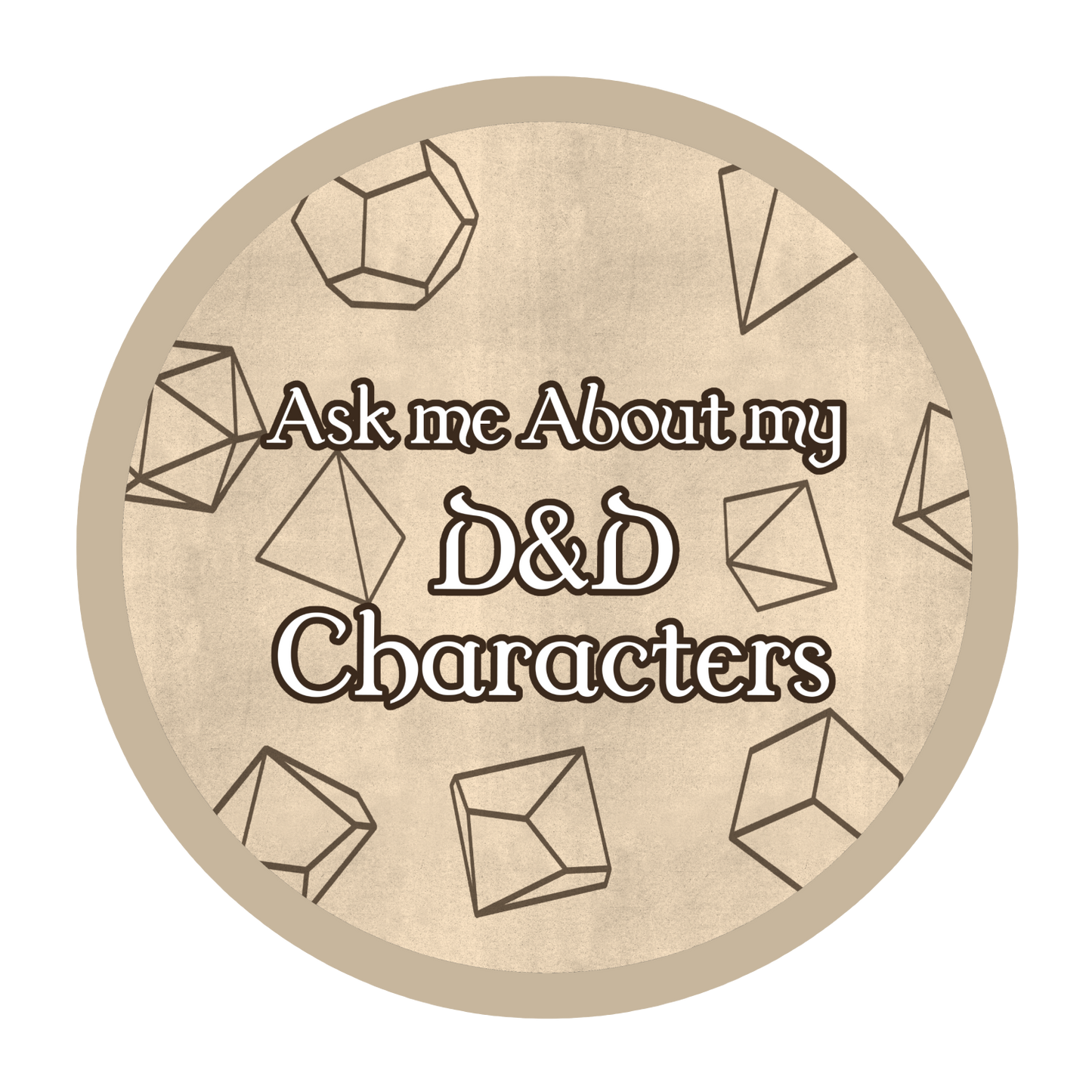 D&D Characters | Button