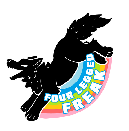 Four Legged Freak | Vinyl Stickers