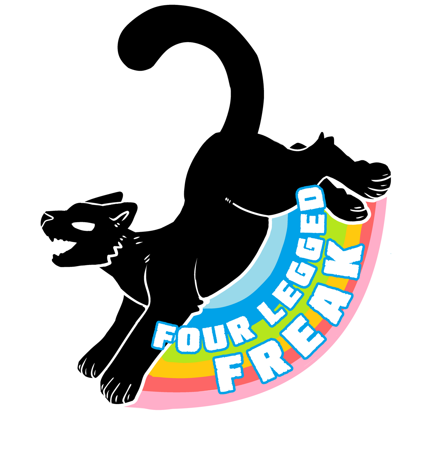 Four Legged Freak | Vinyl Stickers