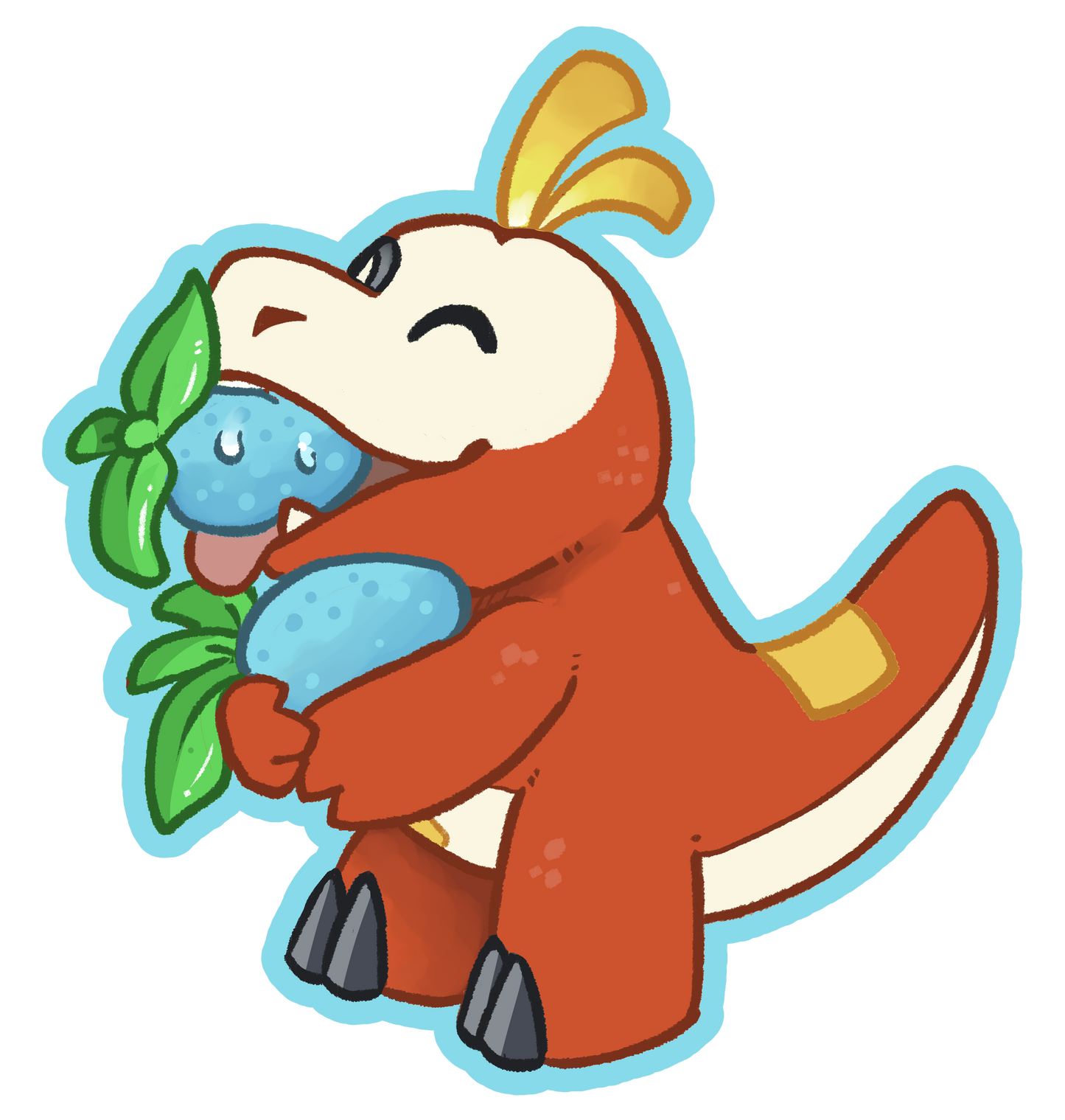 Fuecoco | Vinyl Sticker