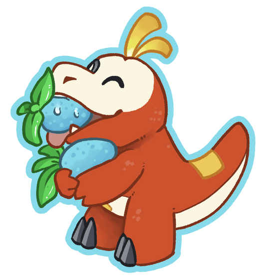 Fuecoco | Vinyl Sticker