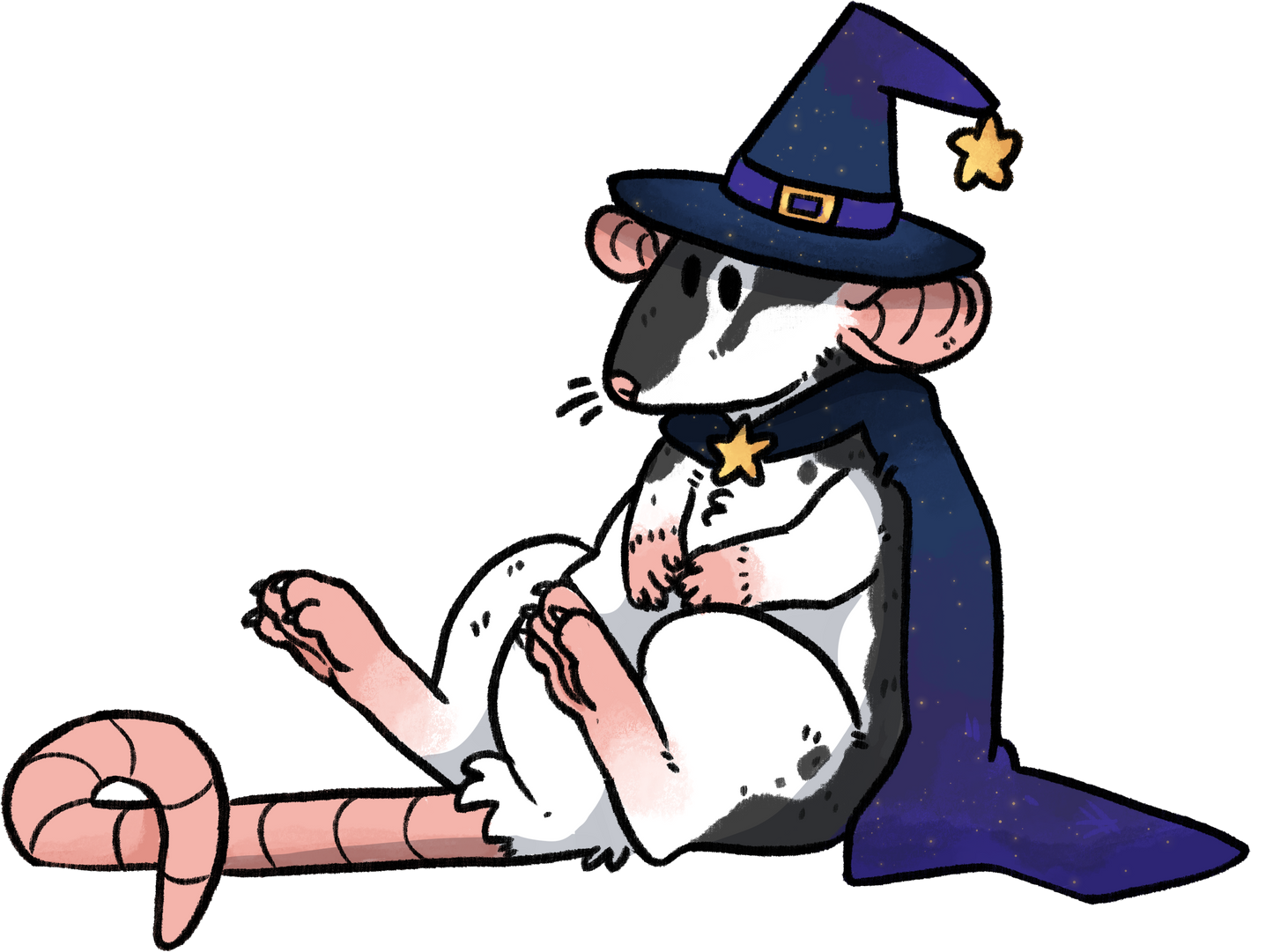 Rat Wizard | Vinyl Sticker