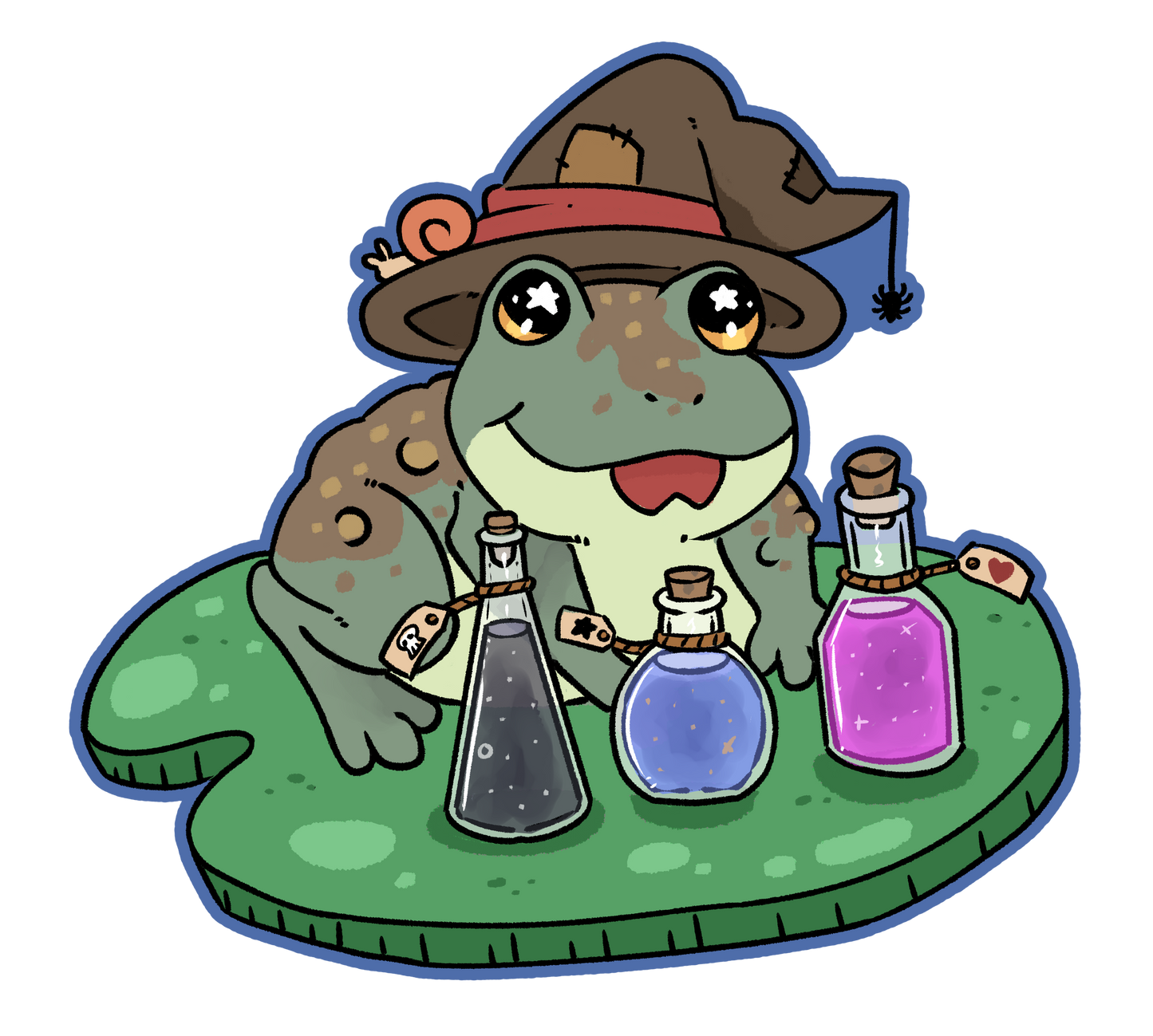 Toad Potion Seller | Vinyl Sticker