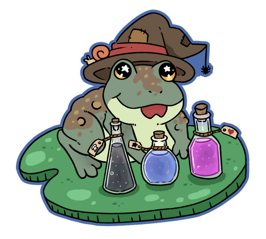 Toad Potion Seller | Vinyl Sticker