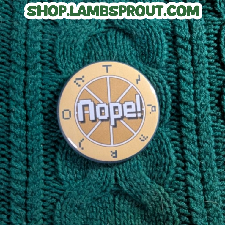 Nope! | Balatro Button