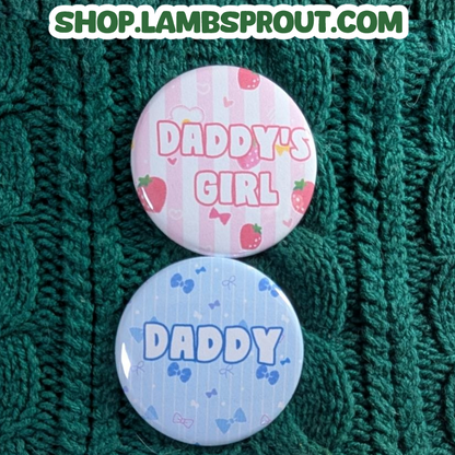 Daddy's Girl & Daddy | Button Set