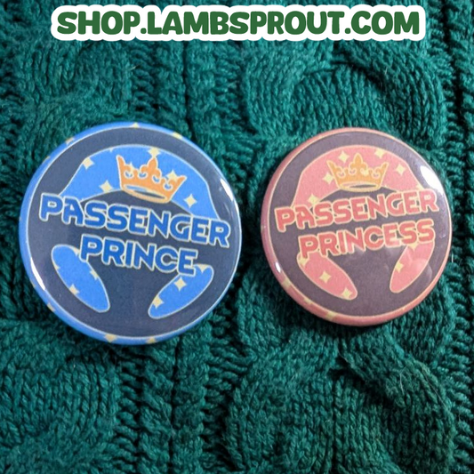 Passenger Princess / Prince | Button