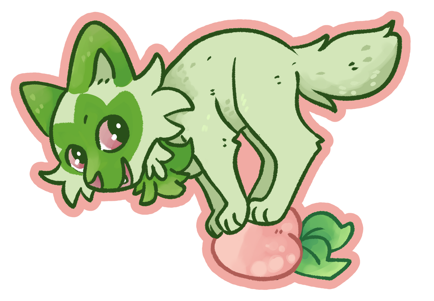 Sprigatito | Vinyl Sticker